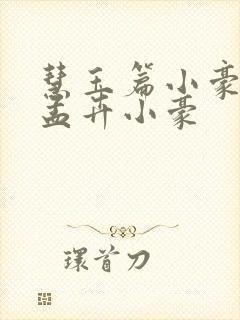 慧玉篇小豪续上孟卉小豪