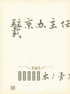 驻京办主任 下载