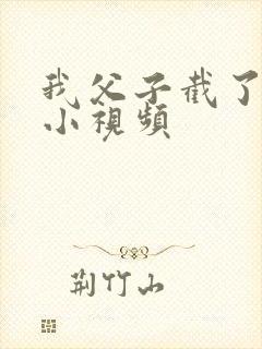 我父子截了一段小视频