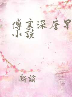 傅寒深唐星挽的小说