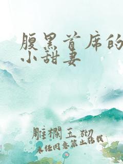 腹黑首席的替身小甜妻