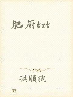 肥厨txt