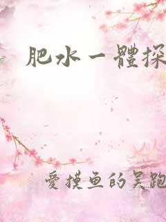 肥水一体探岳体