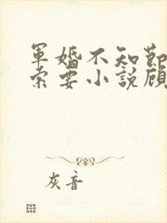 军婚不知节制地索要小说顾念