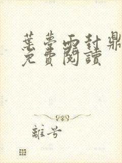 叶梦雨封鼎小说免费阅读