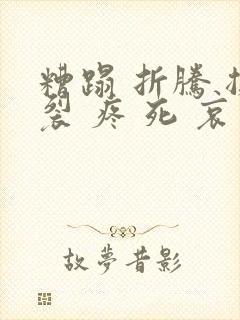 糟蹋 折腾 撕裂 疼 死 哀求