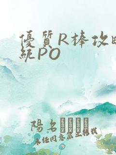 优质R棒攻略系统PO