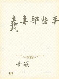 夫妻那些事儿下载