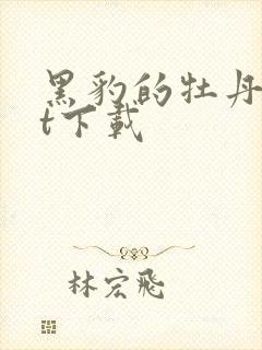 黑豹的牡丹txt下载