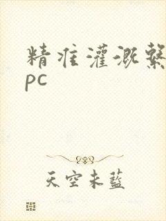 精准灌溉系统npc