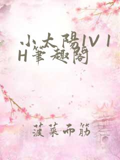 小太阳1V 1H笔趣阁