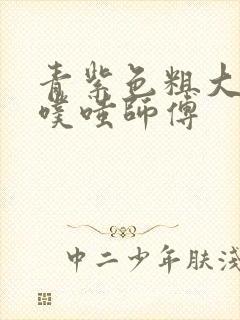 青紫色粗大进出噗嗤师傅