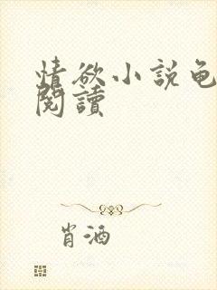 情欲小说龟全文阅读