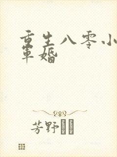 重生八零小媳妇军婚