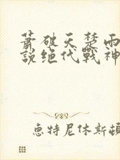 萧破天楚雨馨小说绝代战神