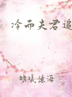 冷面夫君追逃妻