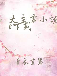 大主宰小说txt下载