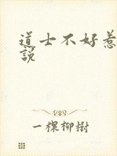 道士不好惹 小说