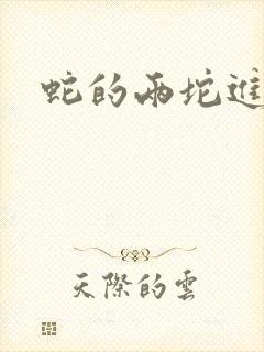 蛇的两坨进不去