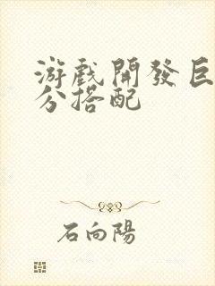 游戏开发巨头满分搭配