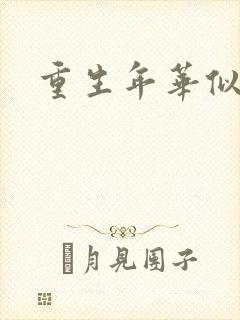 重生年华似锦