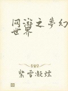 网游之梦幻传奇世界