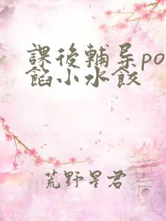 课后辅导po肉馅小水饺