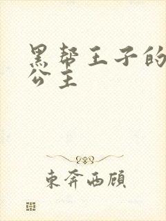 黑帮王子的淘气公主