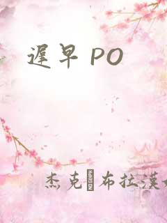 迟早 PO