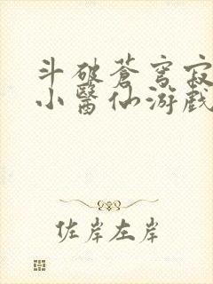 斗破苍穹寂寞的小医仙游戏世界