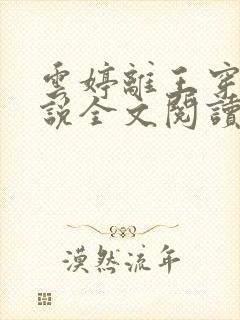 云婷离王穿越小说全文阅读