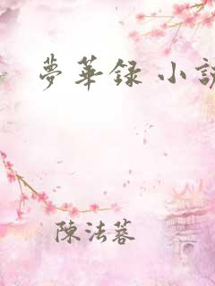 梦华录 小说