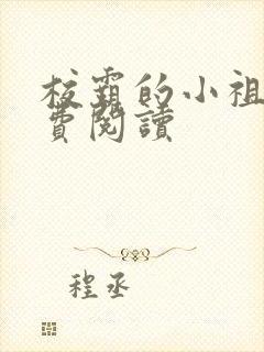 校霸的小祖宗免费阅读