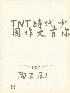 TNT时代少年团作文有你真好