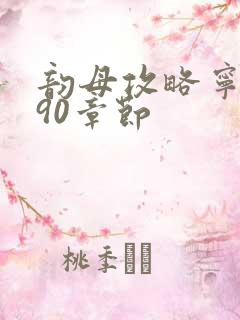 韵母攻略宁秋婉90章节