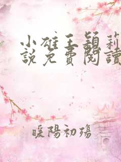 小雄王颖莉的小说免费阅读全文