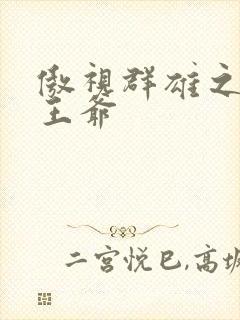 傲视群雄之冰冷王爷