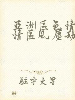 亚洲区色情区激情区风尘劫