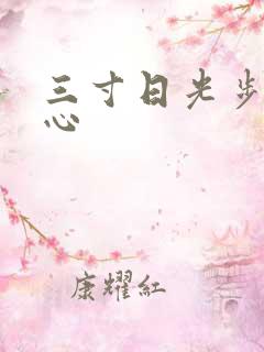 三寸日光步步惊心