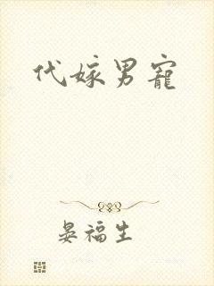 代嫁男宠