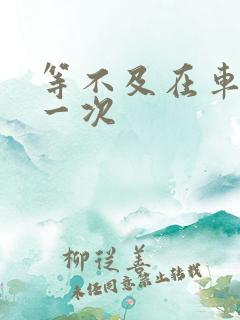 等不及在车里做一次