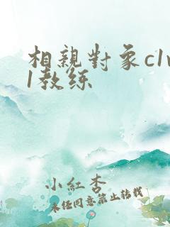 相亲对象c1v1教练