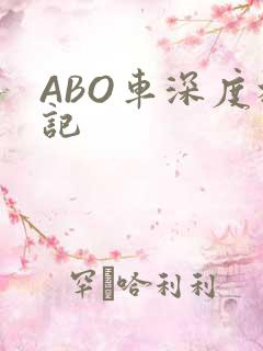 ABO车深度标记