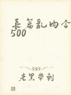 长篇乱肉合集乱500