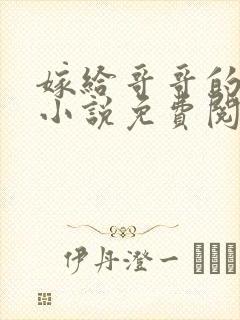 嫁给哥哥的情敌小说免费阅读