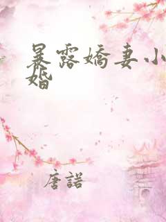 暴露娇妻小月新婚