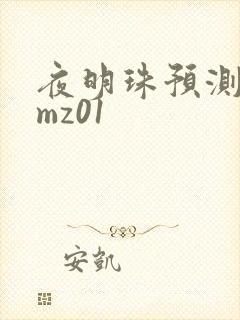 夜明珠预测 ymz01