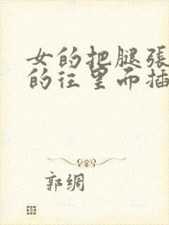 女的把腿张开男的往里面插