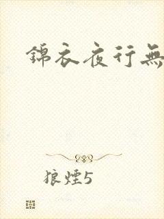 锦衣夜行无弹窗