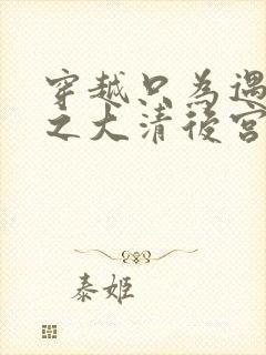 穿越只为遇见你之大清后宫的幸福生活